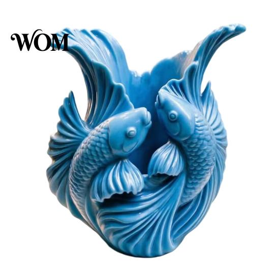 Artistic Desktop Storage Container 3D Printed Pen Holder, Fairies Organizer for Pens, Pencils, Makeup Brushes, Special Gift Art Lovers Minimalist