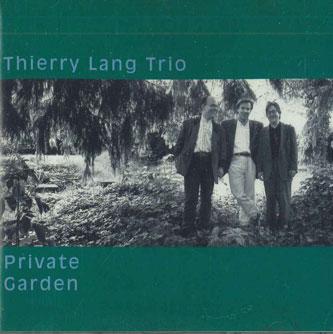 

CD THIERRY LANG - Private Garden PL126785 PLAINIS PHARE Japan Jazz Used