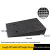 Curb and Threshold Ramp Mat - Rubber Slope for Home or Car Use