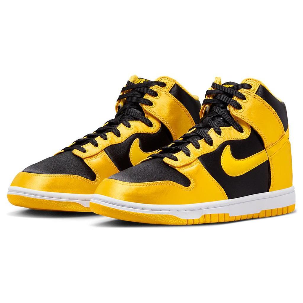 New Nike Dunk High Satin Goldenrod Women's FN4216-001