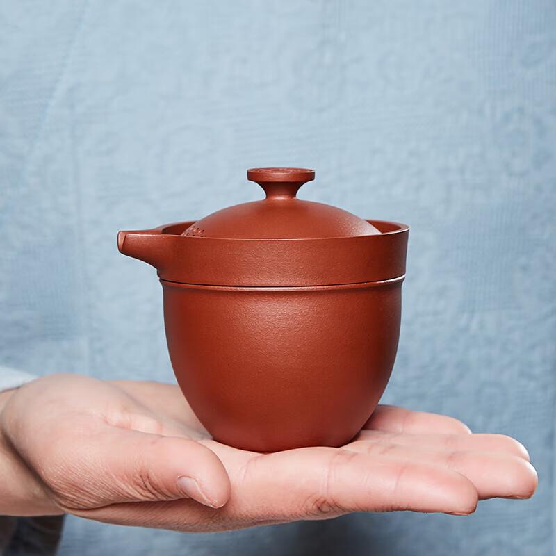 Portable Yixing Zisha Gaiwan Kung Fu Tea Set