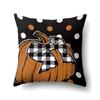 Thanksgiving Pillowcase Blessing Maple Leaf Pumpkin Sofa Cushion Cover Office Home Living Room Pillowcase