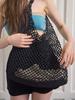 Tinknit Handmade Mesh Shoulder Bag_Black