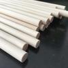 10pcs Unfinished Hardwood Craft Wood Sticks Wand Making Sticks Wooden Dowel Rods Wood Dowels for Crafts and DIY
