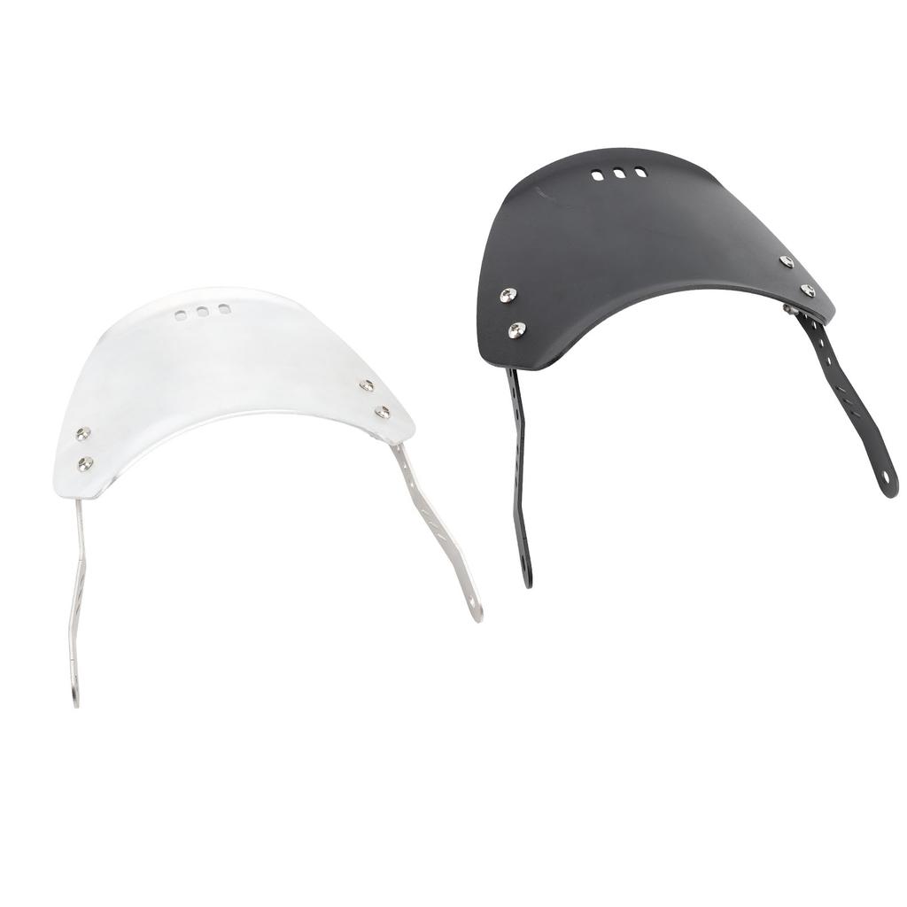 Motorcycle Windshield Protective Wind Deflector Windscreen Front Flyscreen with Mount Replacement Fo