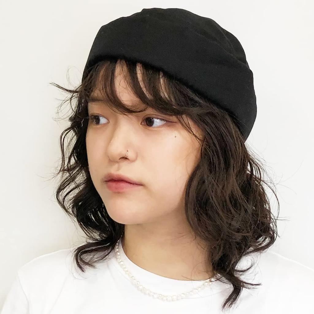 Basic Enchi Linen Brimless Fisherman Olive Roly-poly Cap, Cap, Cap, Antibacterial, Deodorizing, Men's & Women's,