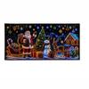 Christmas -in-the-Dark Door Cover, Extra Large 180400 cm, for Holiday Decorations
