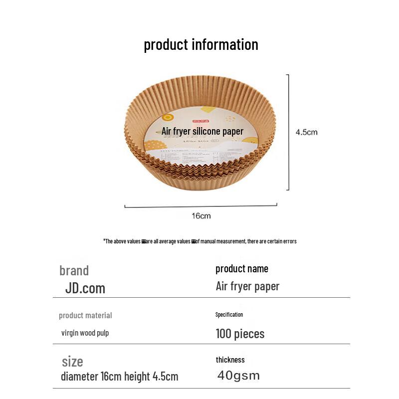 Air Fryer Parchment Paper Liners