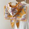 National Style Summer Hooded Silk Shawl Windproof Windproof Headdress Scarves Sunscreen Scarf  Lady