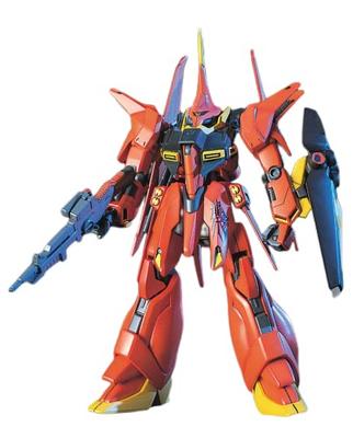 HGUC Mobile Suit Gundam ZZ AMX-107 Bawoo Échelle 1/144 Modèle en Plastique Pré-Coloré