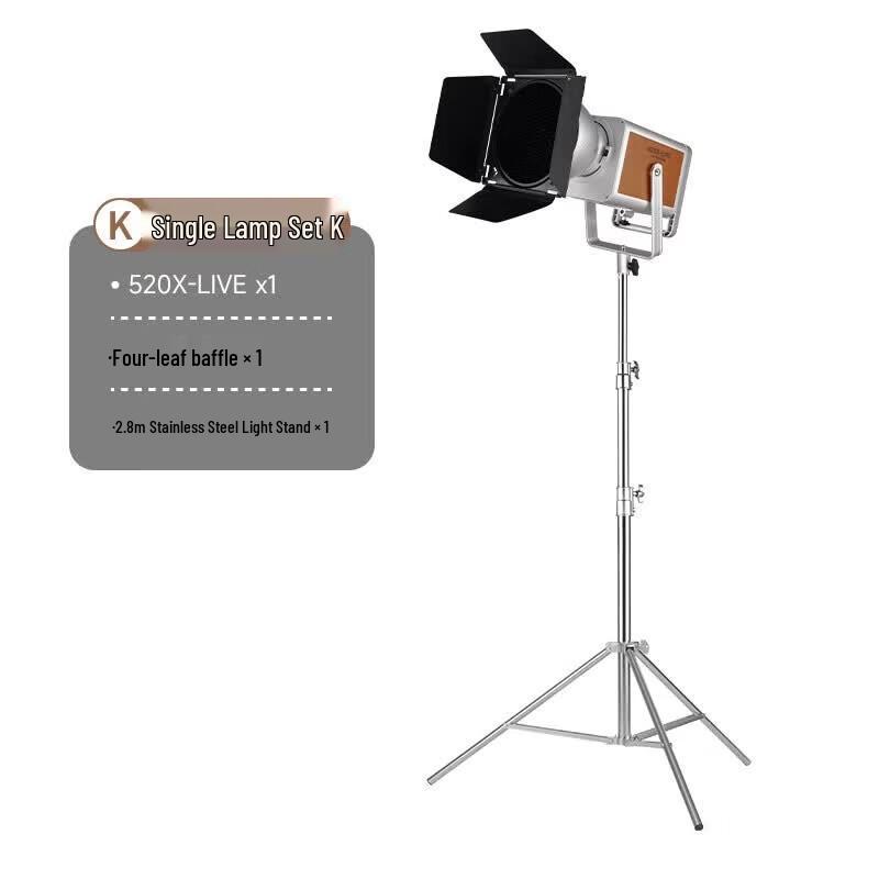 Miaotu 500W Bi-color LED Retro Leather Soft Light
