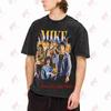 The Classic Mike Heartthrob Dark Superpower Upside World TV Vintage Washed Tee Pure Cotton T-Shirt