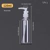 Empty Plastic Shampoo Lotion Pump Bottle Food Grade Safe Leakproof Dispenser for Home Bathroom Travel Use