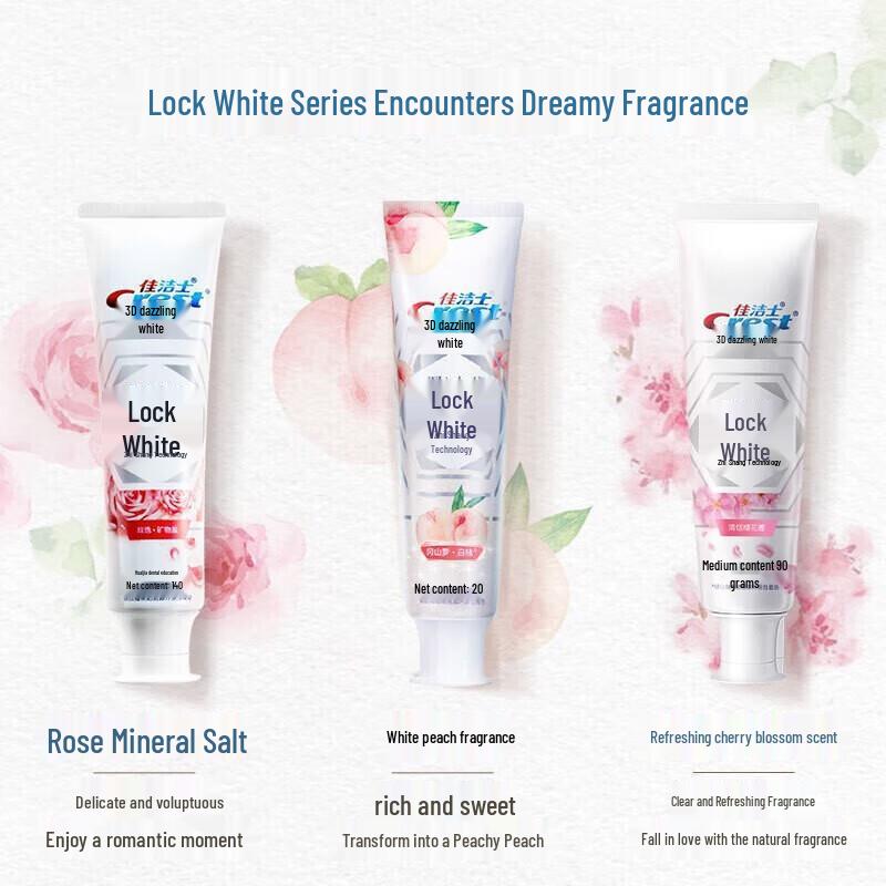 Crest Scent Lock Whitening Toothpaste