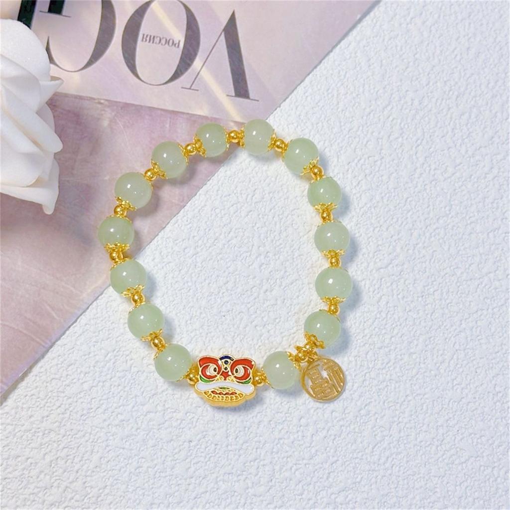 Lion Dance Fu Brand Bracelet Female Simple Versatile Advanced Student Bracelet Free