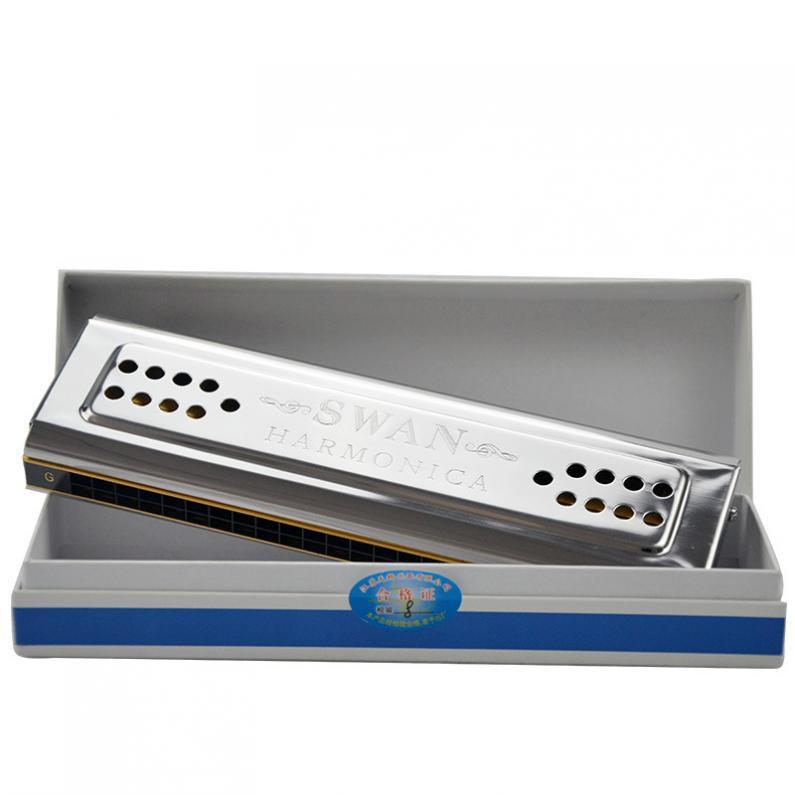24-hole C&G Double-sided Tremolo Harmonica Playing Harmonica Beginner Self-taught Advanced Wind Instrument