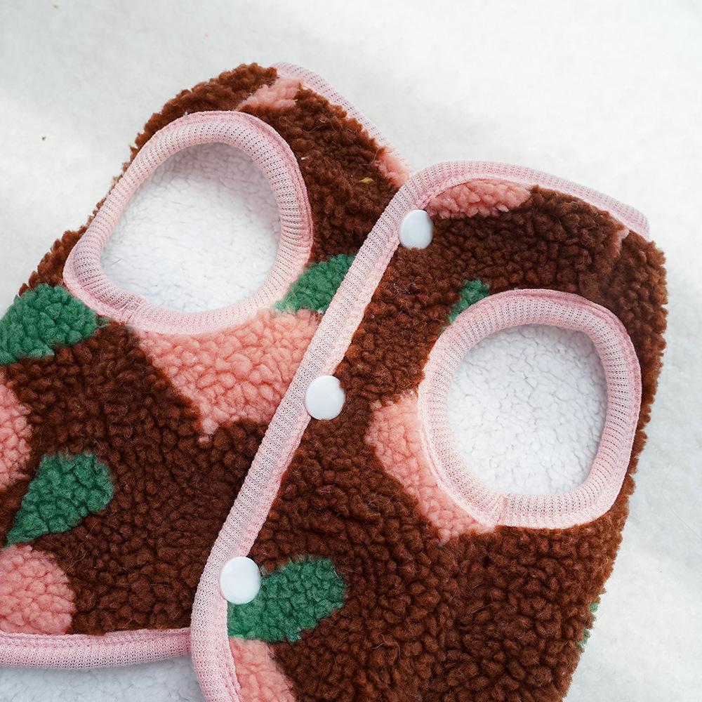 Winter Warm Dog Clothes Cute Puppy Coat Soft Plush Pet Clothes for Small Medium Dogs Chihuahua Yorkie Costume Dog Accessories