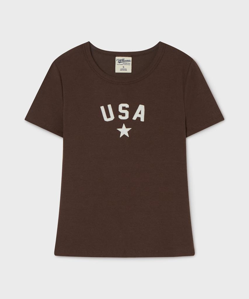 WHO.A.U Vintage Patch T-Shirt / Whrag2528F