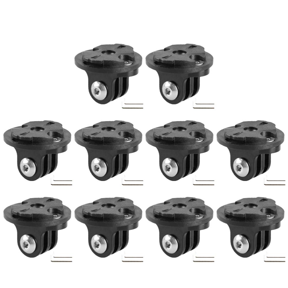 1PC Bike Computer Mount Bicycle Camera Headlight Holder Adapter for Garmin for Gopro Bracket Adapter Fixing Base Connecting Seat