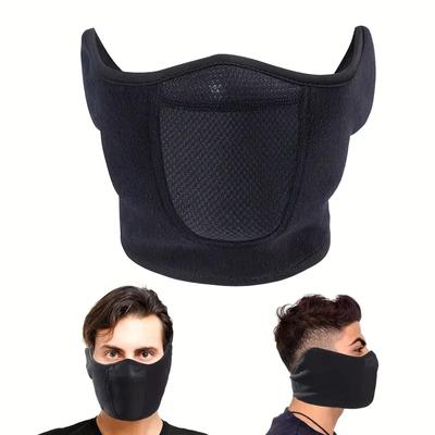 Winddichte Wintermaske für Outdoor-Angeln, warme Maske, Sport, Laufen, Radfahren, Gesichtsschutz, Maske, Ohrenschutz