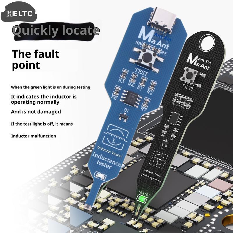 1Pcs Inductor Detector Repair Tool Inductance Tester Motherboard Coil Tester Electromagnetic Induction Quick Fault Check For PC