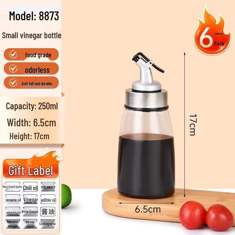 Acrylic Commercial Oil & Vinegar Dispenser
