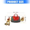 Vehicle Battery Isolator Quick Disconnect Battery Shut Off Switches Top Post Battery Disconnect Switches with Knob