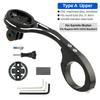 MTB Road Bike Handlebar Extended Bar Computer Mount for Garmin/Bryton/Wahoo Out Front Sports Camera Front Light Stand Clip