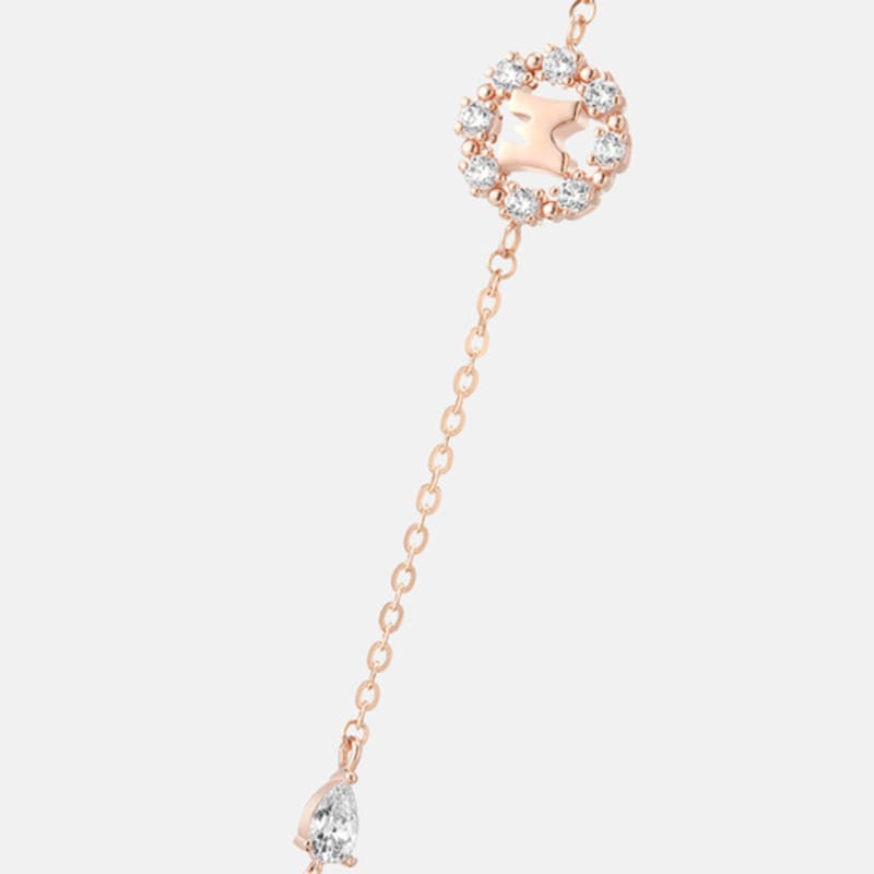 METROCITY JEWELRY M Basic Sterling Silver Rose Bracelet A231SB9224RPA