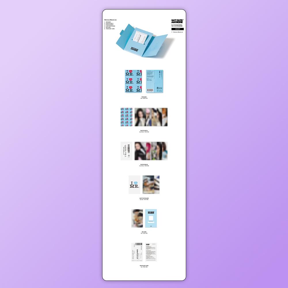 PRECOMANDĂ ILLIT - Album Single 1st NOT CUTE ANYMORE (Weverse Albums Ver.)