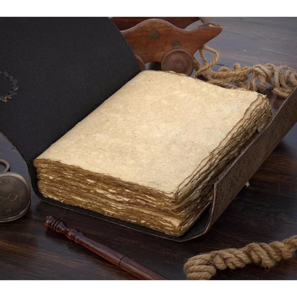 Book Of Shadows Leather Grimoire Leather Journal Magisk bok Celtic journal