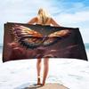 Butterfly Microfiber Sand Free Beach Towel Super Absorbent Lightweight Thin Towel Blanket for Pool Swimming Bath Camping Yoga