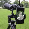 Monocular Spotting Scope Telescope Universal Mobile Phone Mount Clip Adapter