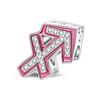 New 925 Silver Princess Pink Shining 12 Constellation Lucky Charms Beads Fit Pan Bracelets DIY Gifts Fine Jewelry