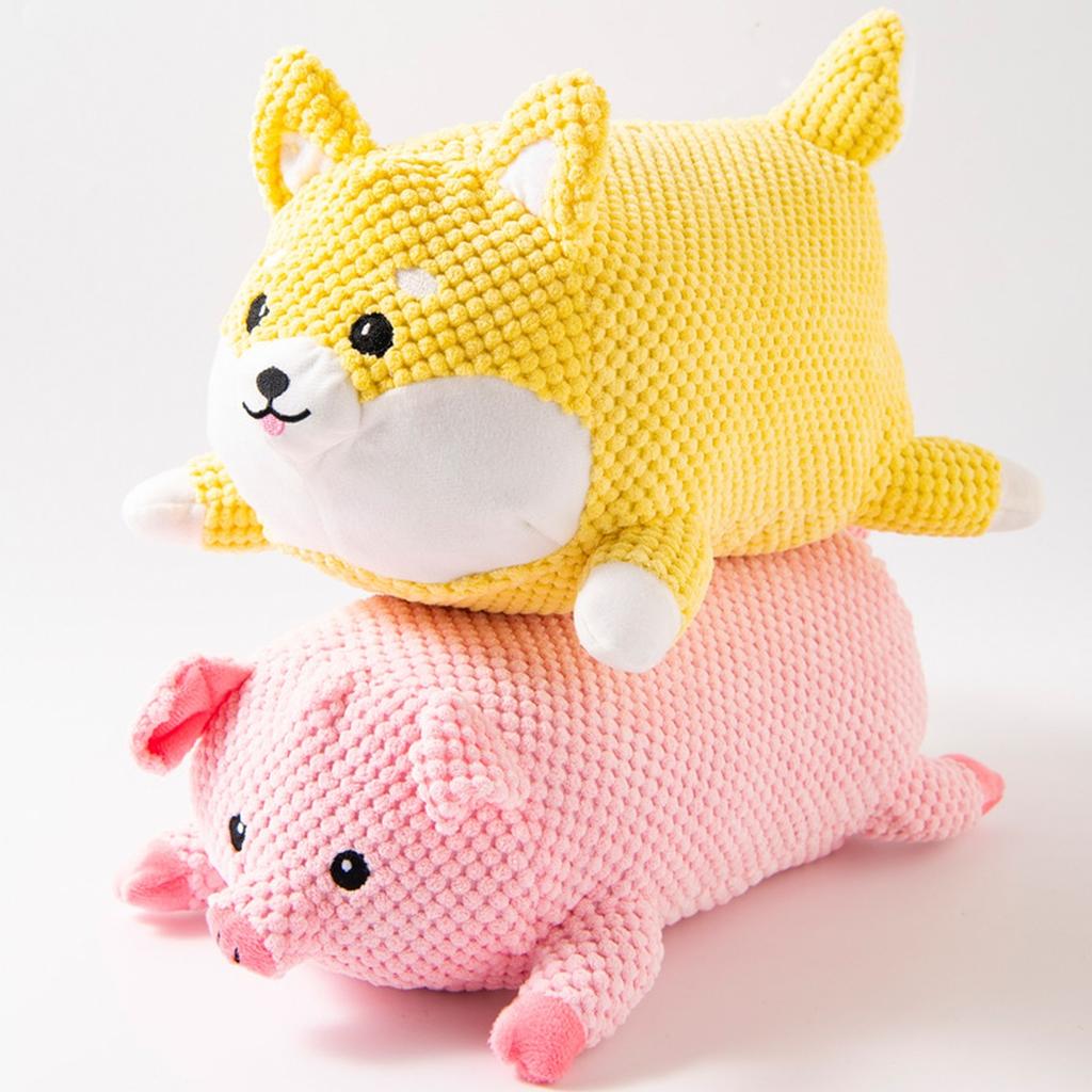 Haustier Plüschtier: Quietschendes Kauspielzeug für , & Corgi