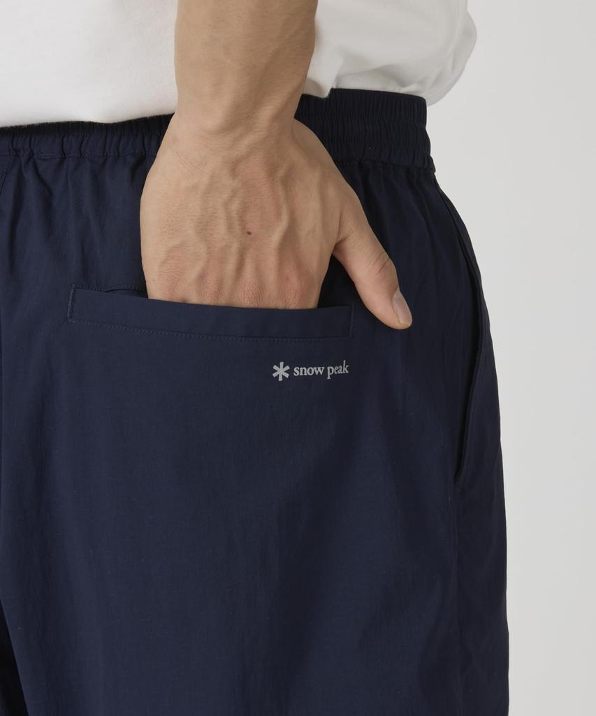 Snow Peak New Standard Easy Shorts Shorts for Men and Size M NSD-PT-25AU003, Women, Black,