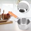 Stainless Steel Sauce Pan for Cooking Small Pot for Hot Oil and Hot Sauce