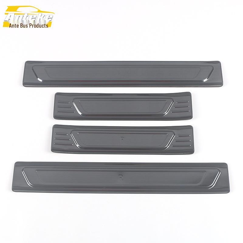 21 Aion S PLUS Decorative Sill Strips: Welcome Pedal Bumper Stickers