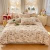 2025 New Spring and Summer Quilt Cover Three-piece Skin-friendly Grinding 13070 High-count Cotton Four-piece Bedding
