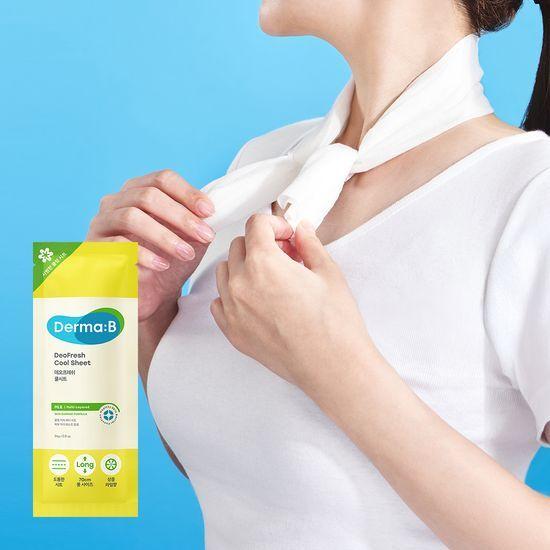 Derma B DeoFresh Cool Sheet 24g
