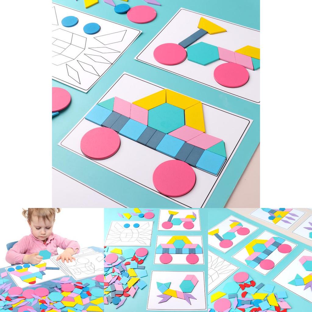 Wooden Creative 180piece Color Sorting Puzzle For Early Education Kids