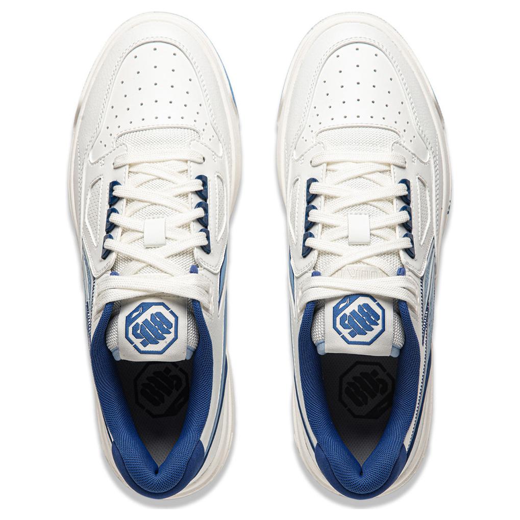 Li Ning Rookie Synthetic Leather Comfortable Versatile Rebound Non-Slip Shock Absorbing Lightweight Breathable Low-Top Sneakers ABCU009-5