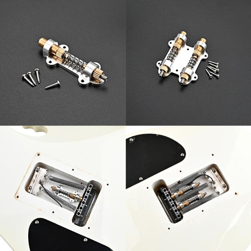 Brass Tremolo Stabilizer Guitar Tremolo Stopper Stabilizing Device Arming Adjuster for Electric Guitar Accessory