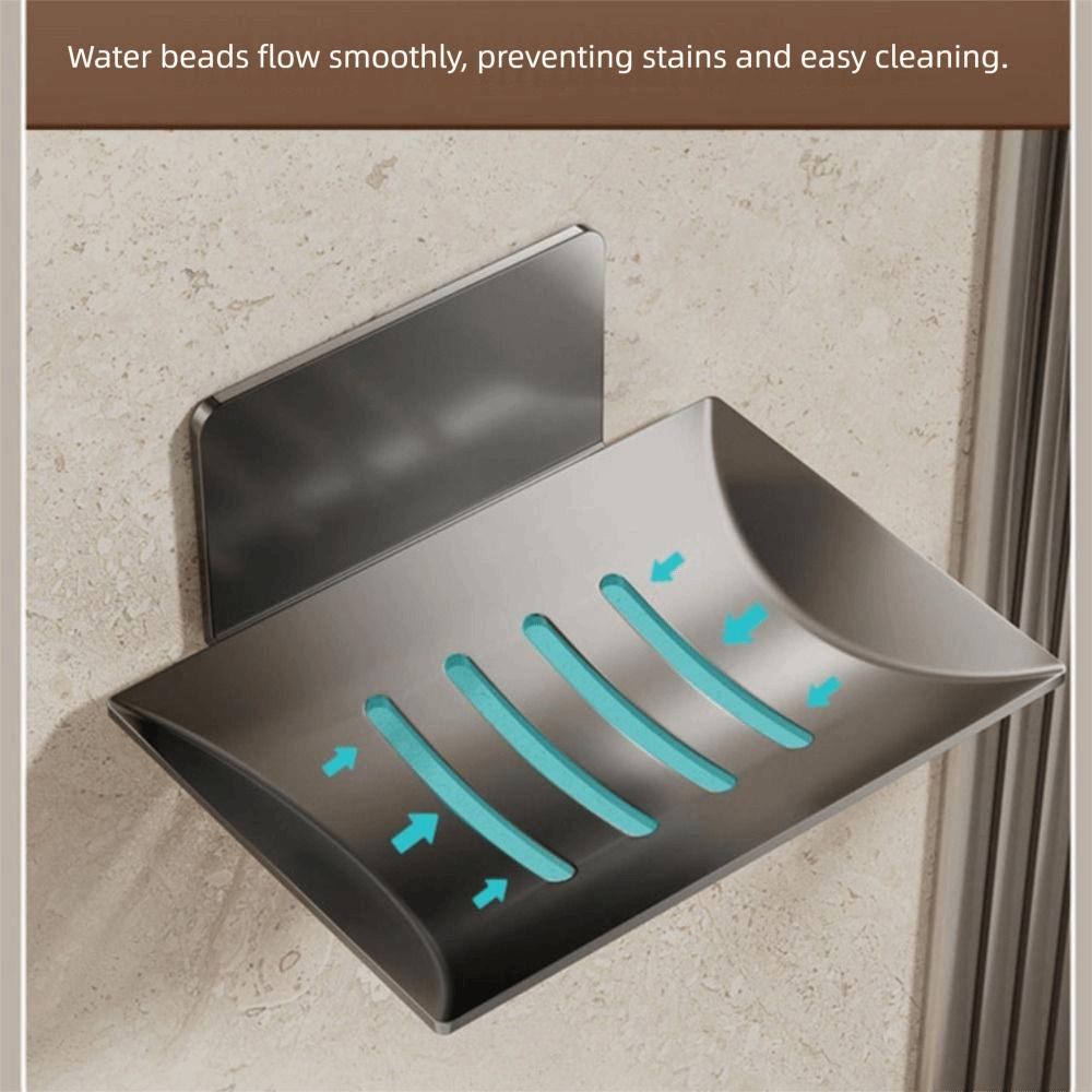 Carbon Steel Shower Soap Holder Wall Mounted Soap Storage Rack Soap Dish Bathroom Accessories