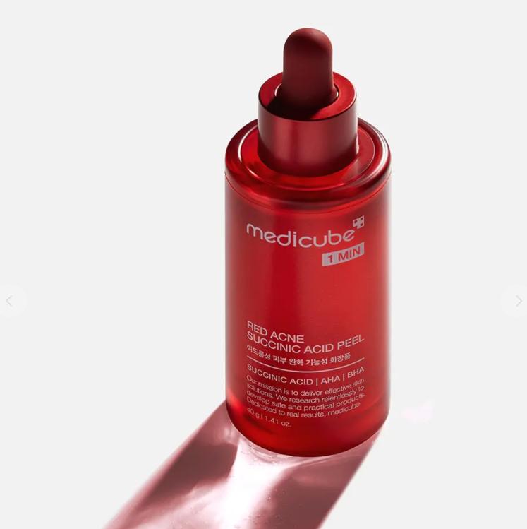 Medicube Red Acne Succinic Acid Peel 40g Acne Care & Skin Refining Treatment