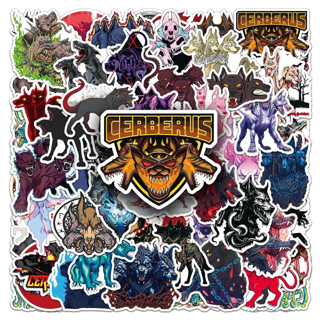 50 Graffiti Stickers Personalized Dark Style Cool Decorative Mobile Phone Case Suitcase Computer Stickers