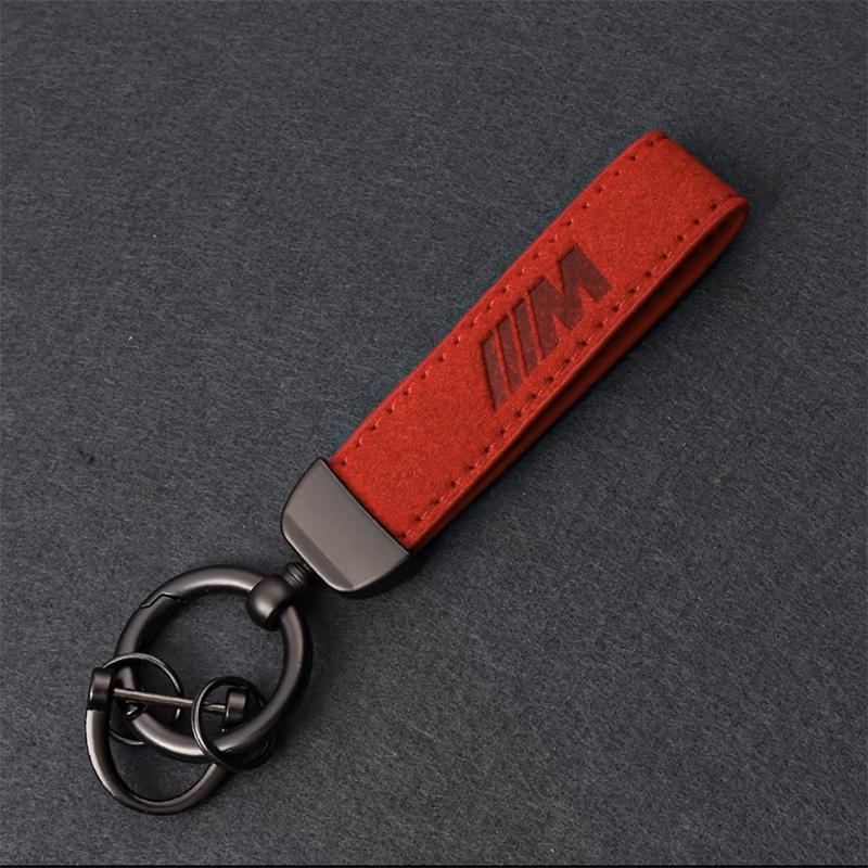 

High-quality Car Gift Pendant Leather Key Ring For BMW M Power Performance M3 M5 X1 X3 X5 X6 E46 E39 E36 E60 E90 Car Accessories
