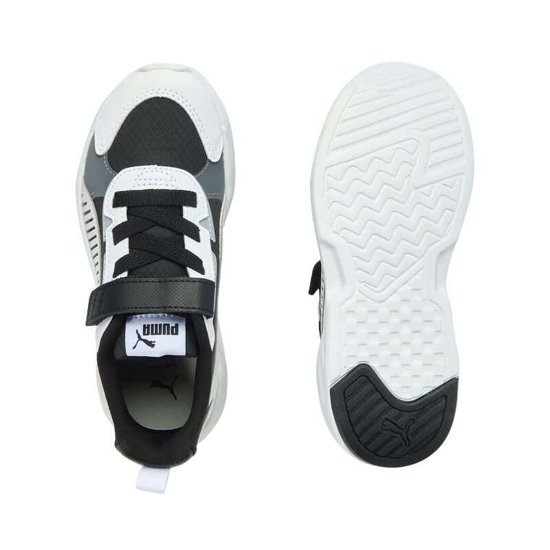 Puma X-Ray Comfortable Versatile Low-Top Casual Shoes Kids Sneakers Black White 405991-02