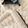 1pc Luxury Microfiber Blanket for Travel Sofa Bed Office Soft Lightweight Multifunctional Plush Blankets for Spring Autumn Plaid