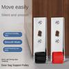 Durable Silent Furniture Caster Mobile Side Mounted Door Support Moving Wheel Household Moving Tool Pulley
